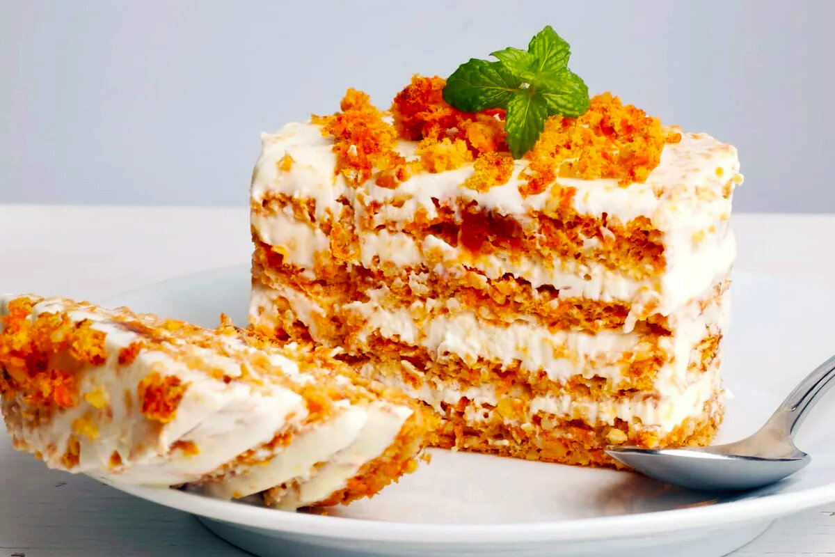 Торт из моркови