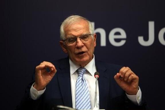    глава европейской дипломатии Жозеп Боррель, Mohammad Abu Ghosh / globallookpress.com