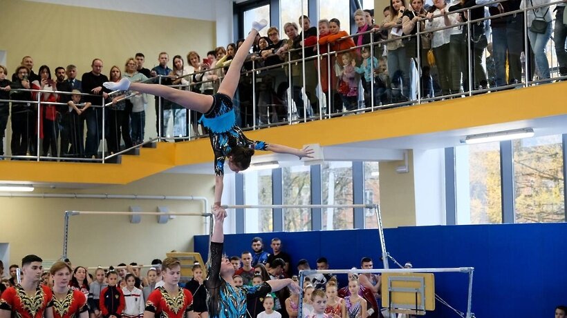    Спорткомплекс «Трудовые резервы» в Наро‑Фоминске после капремонта © Сайт Министерства физической культуры и спорта Московской области