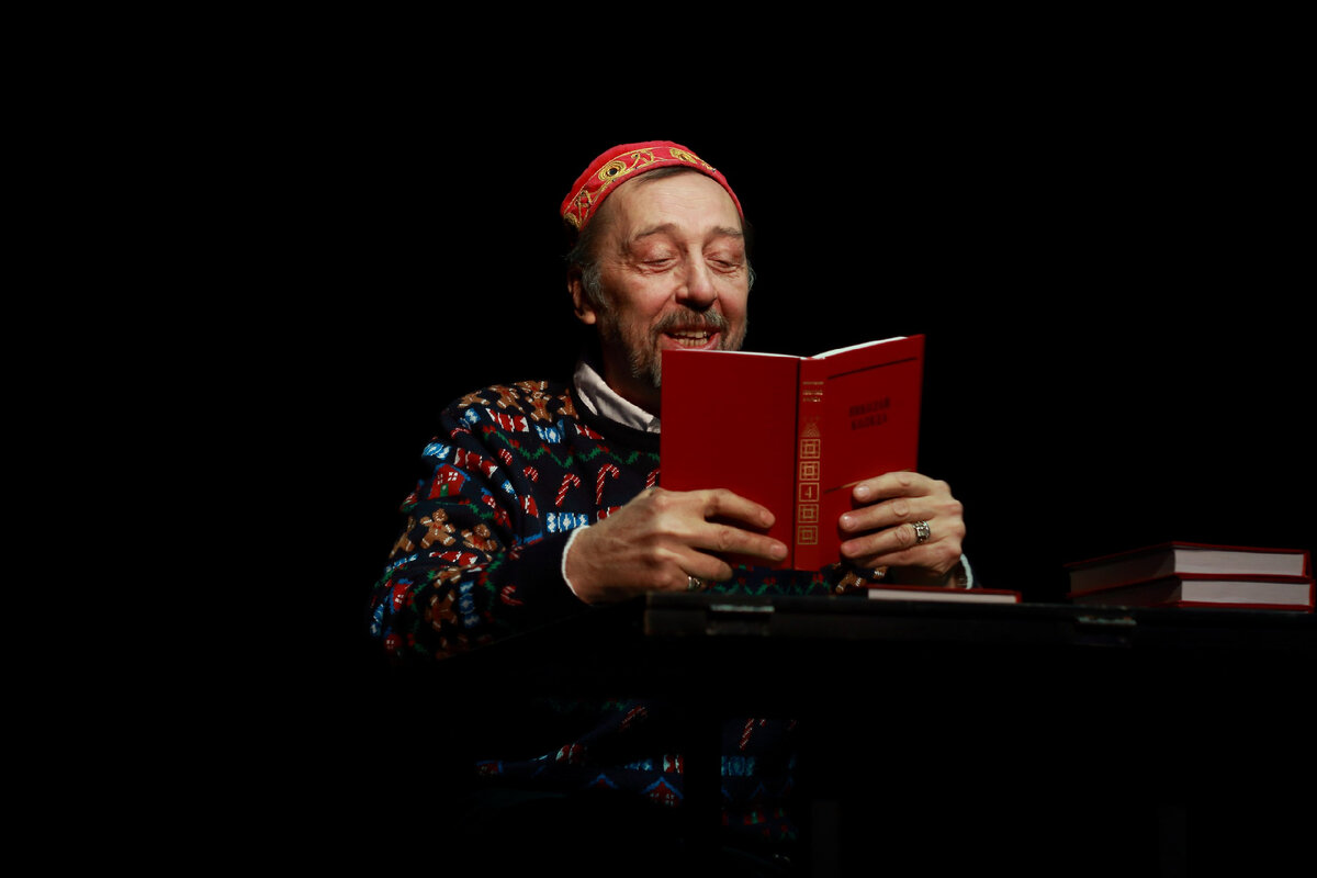 Мое фото с Николаем Колядой на творческой встрече в музее Булгакова в Москве