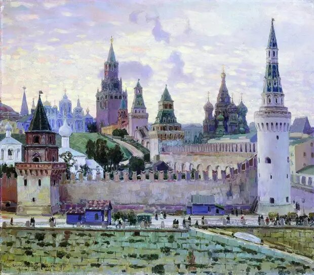 Аполлинарий Михайлович Васнецов (1856–1933). Московский Кремль. 1897 г.