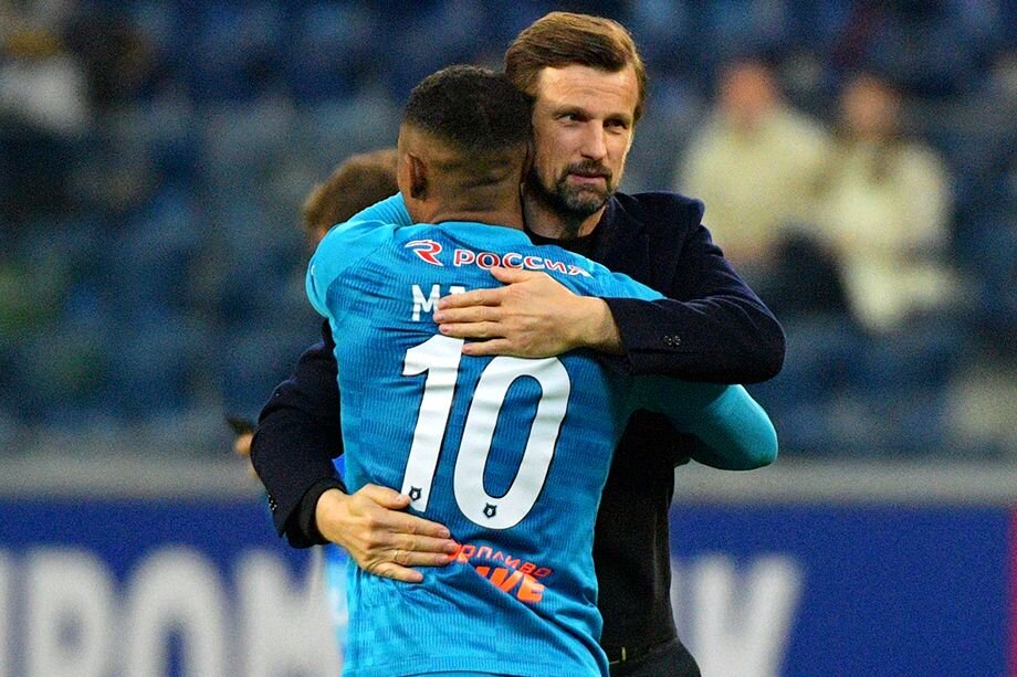 Семак с Малкомом.