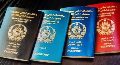    Афганский паспорт darivoa.com