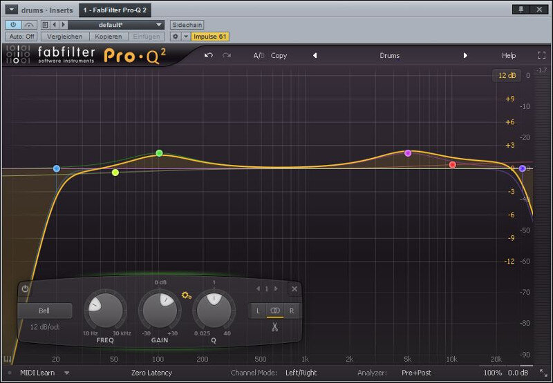 Pro q 2. FABFILTER Pro q. FABFILTER Pro q2. Эквализация баса FABFILTER Pro q2.