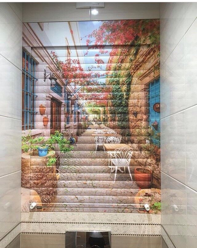 Рольставни с фотопечатью 