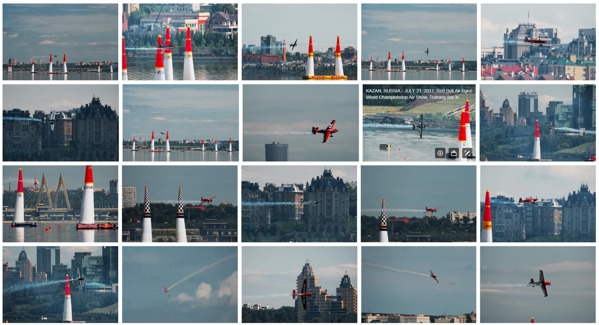 Фотограф: Олег Самойлов. Скриншот из портфеля Shutterstock, соревнования Red Bull Air Race в Казани