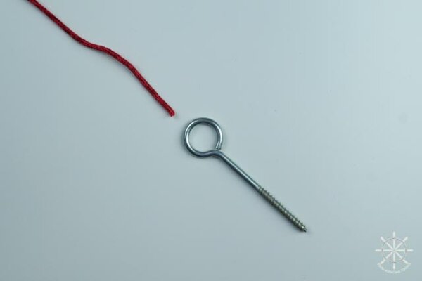 Как вязать черепаший узел - шаг 1