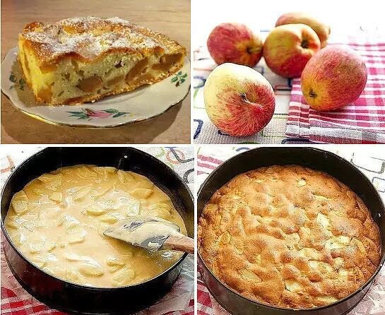 Как приготовить шарлотку на скорую руку