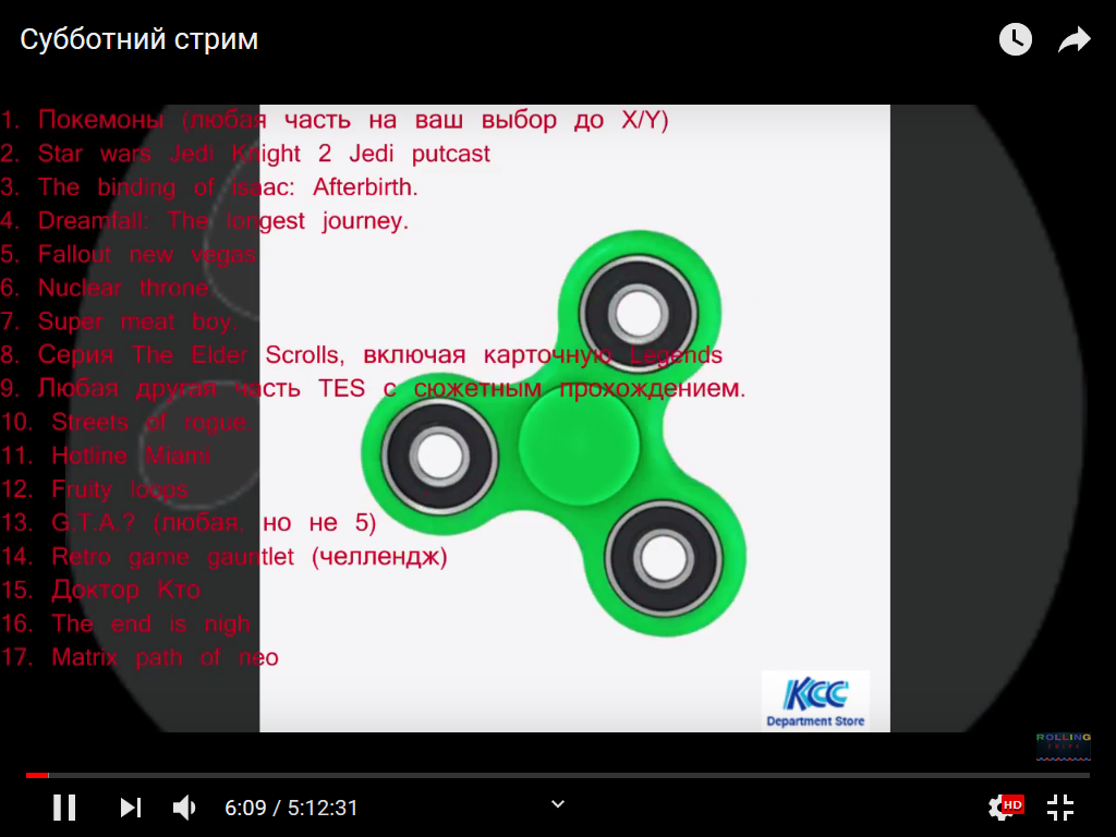 Когда-то я давал выбор людям, во что поиграть. Теперь же играть не хочется ни во что. Скоро все вернется, я уверен: настрой будет огненным, стримы суперчеткими, стример зачетным, а зрители благодарными.