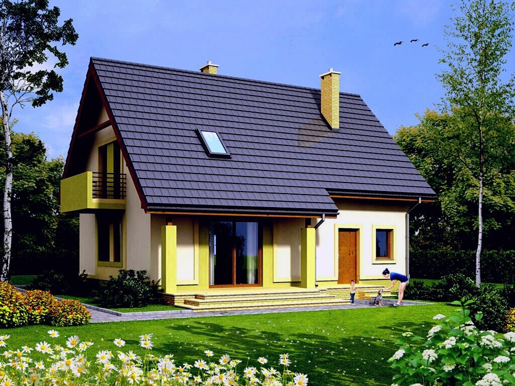 Задний фасад. Источник изображения: канал на Яндекс Дзен "СтройЭконом".