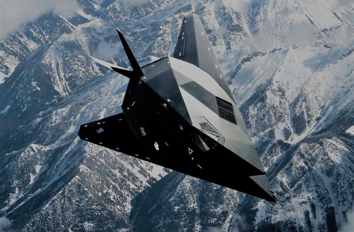 Самолет стелс f 117