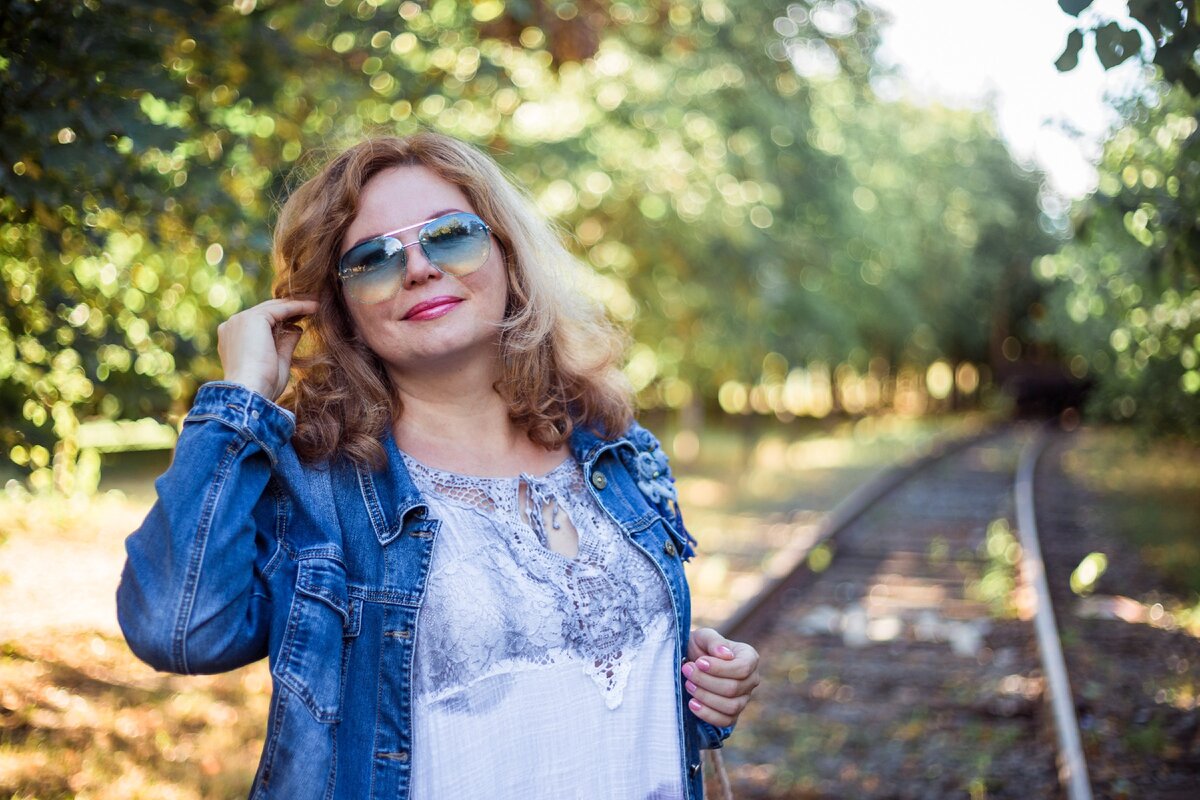 Фото от Анны Жуковой, на фото Инна Титова, 2018 год