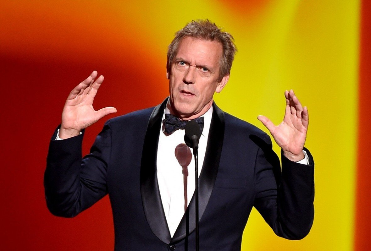 Хью Лори. Фото взято из открытого доступа в сети интернет. 