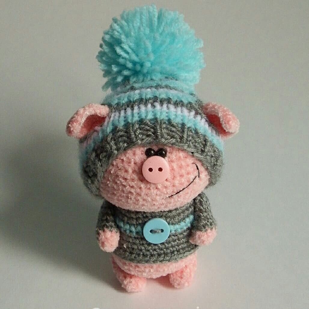 Веселый хрюнчик.