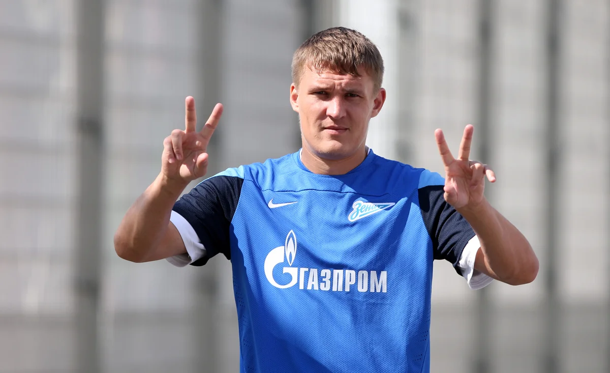 Александр Бухаров в Зените