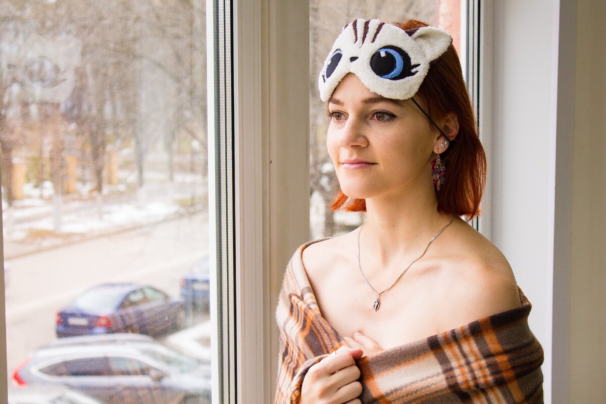 Одна из моих последних масок для сна