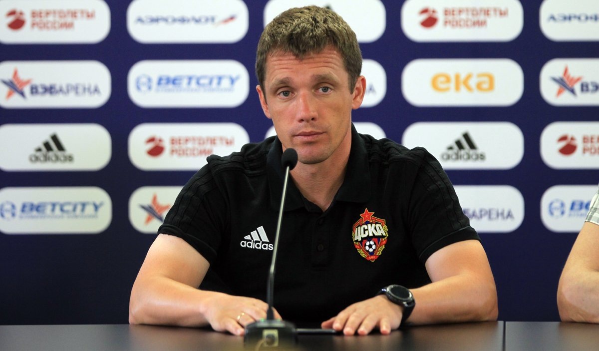 Главный тренер ЦСКА Виктор Гончаренко