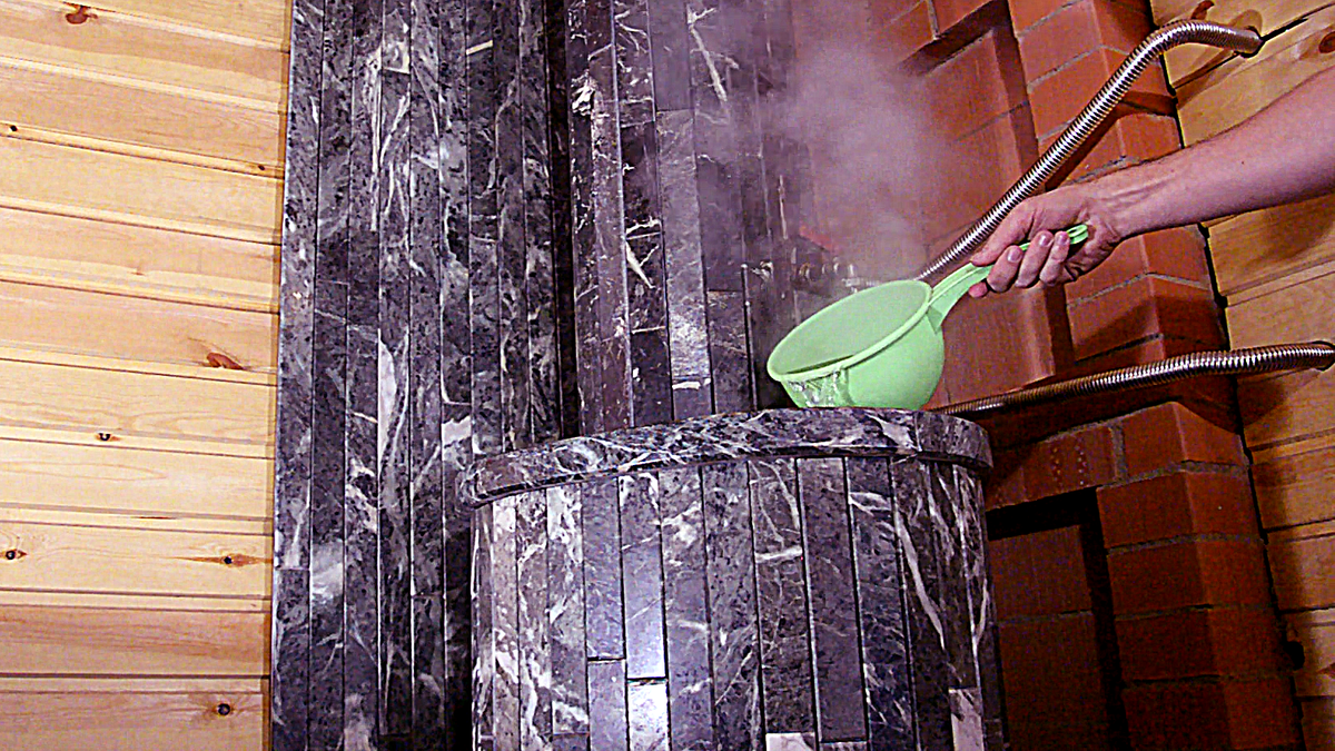 Провёл эксперимент по нагреву паром