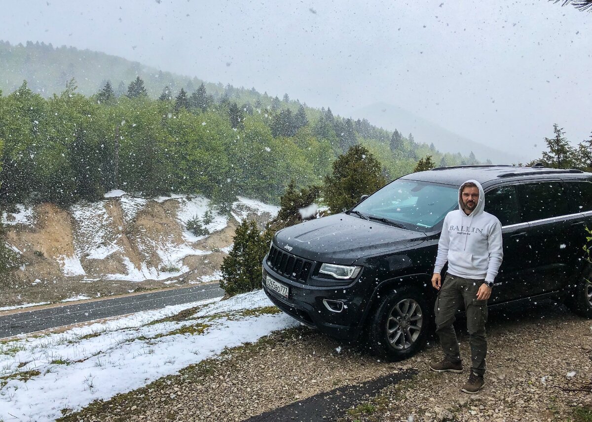 Вот такая погода была в мае. Фотография автора
