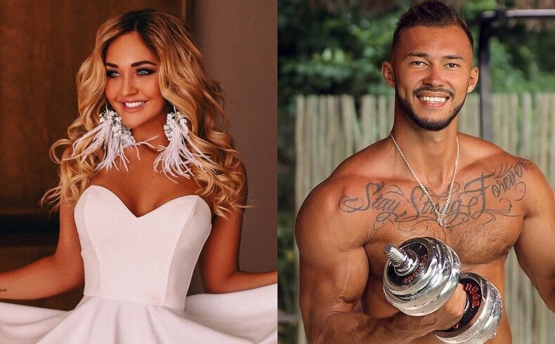 Вика Цатурян и Саймон Марданшин 
Фото: «Инстаграм», Архив Dom2Life.ru