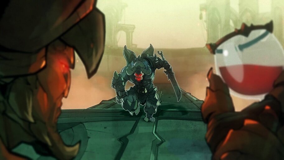 На кат-сценах сэкономили, хотя чернильно-акварельные комиксы выглядят и впрямь неплохо.
