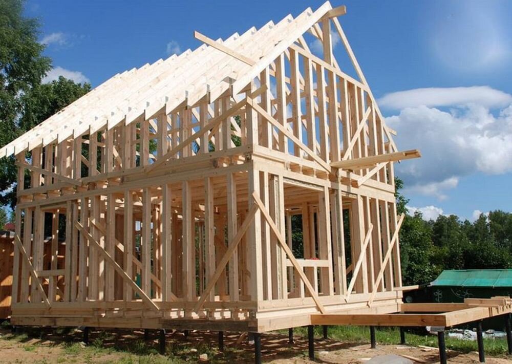 Каркасный дом своими руками – как построить недорогой одноэтажный домик?