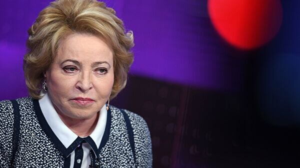 Председатель Совета Федерации РФ Валентина Матвиенко. Архивное фото