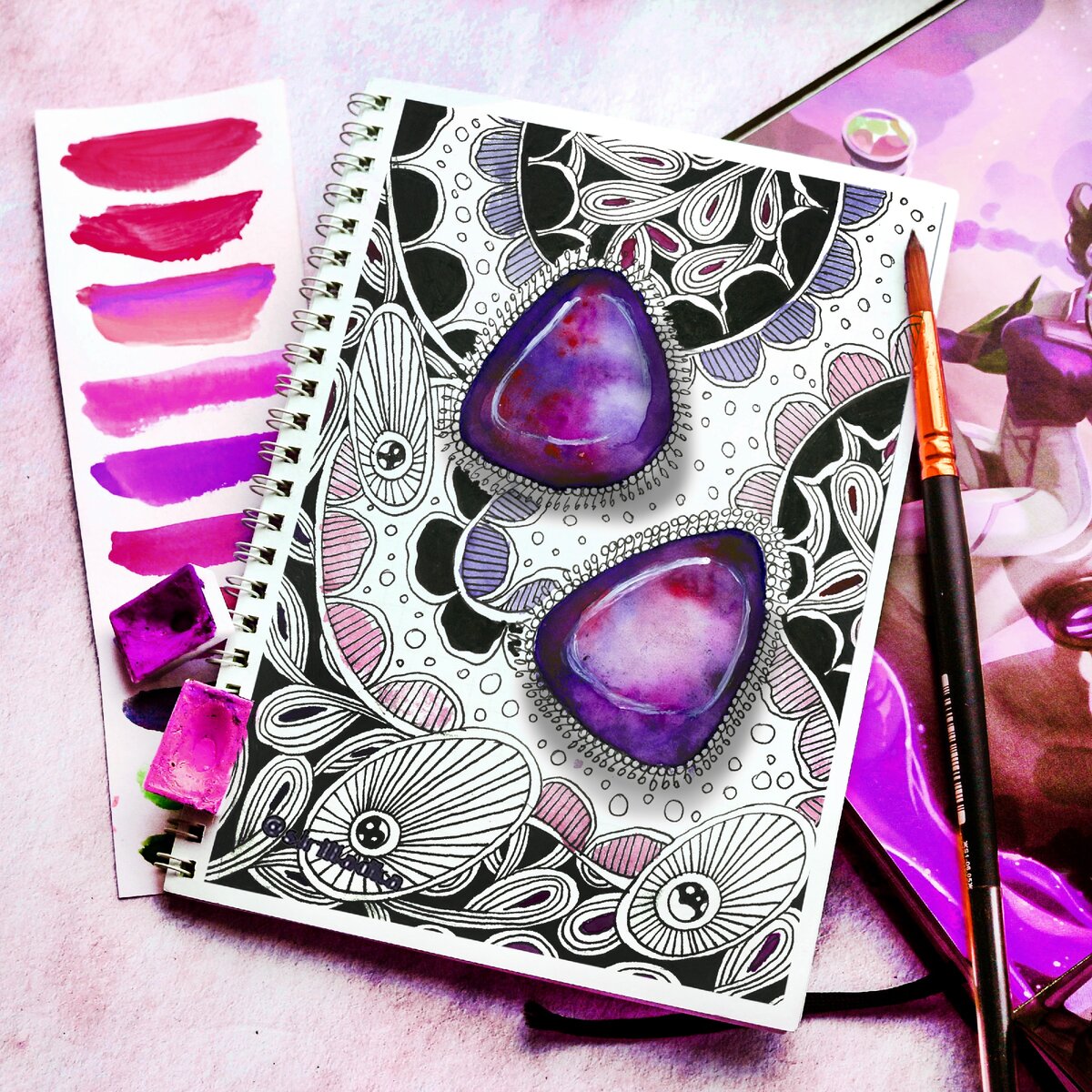 @siriliadka_art Акварель, 2019