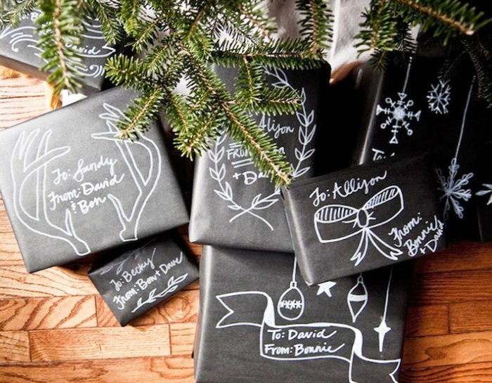 Узоры маркером.