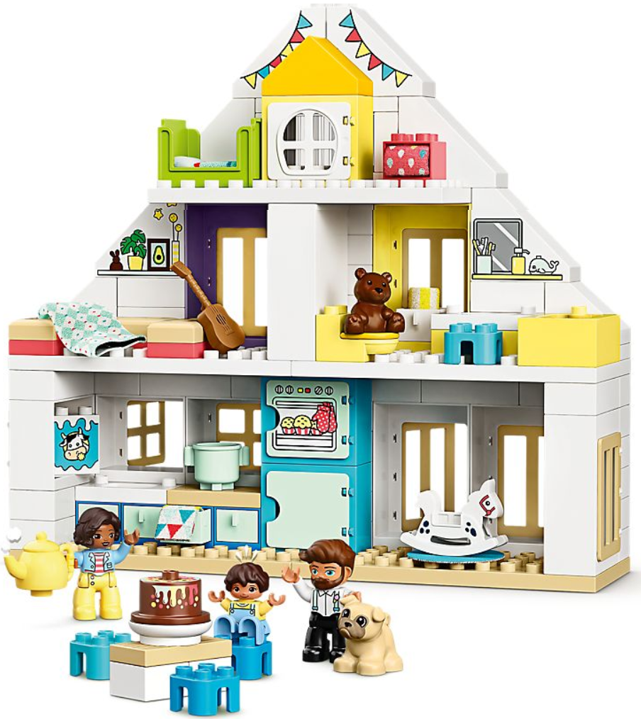 LEGO DUPLO 10929 "Модульный игрушечный дом"