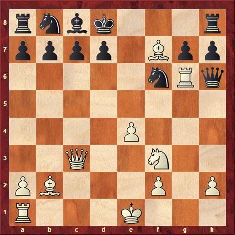 Белые выигрывают.