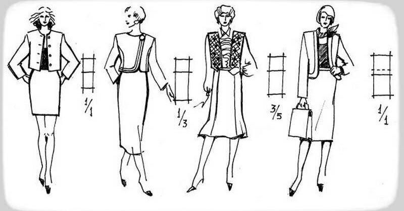 Как не испортить фигуру неправильными пропорциями в одежде