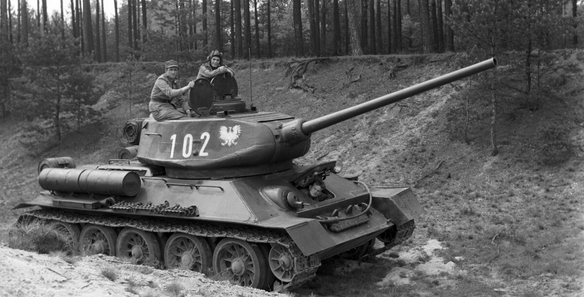 Тот самый "Рыжий"  Т-34-85