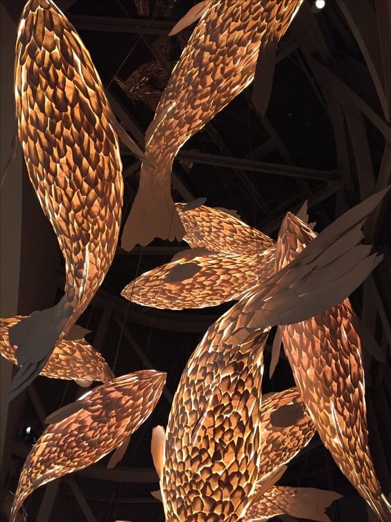 Фрэнк Гери, фойе выставочного центра Louis Vuitton  Fondation, Париж