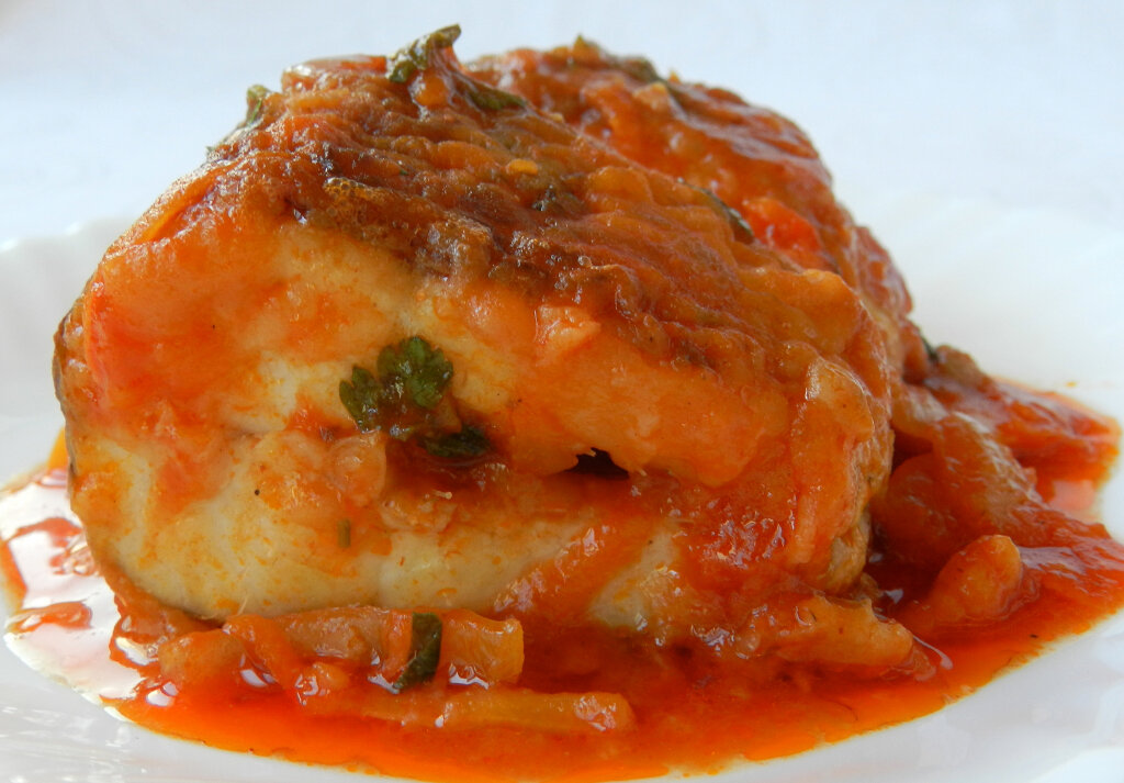 минтай под маринадом