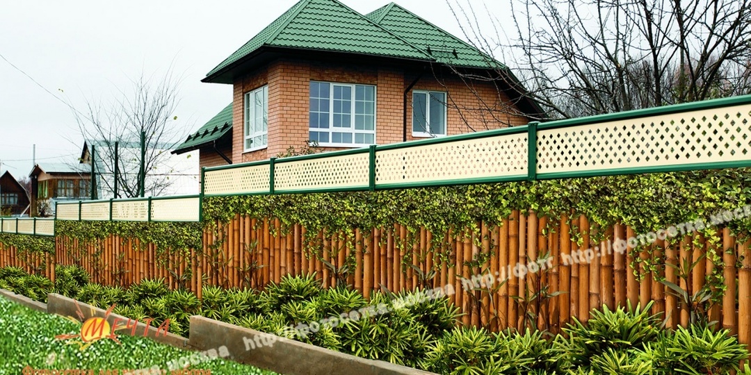 Как украсить ваш старый забор? Фотосетка Мечта поможет вам!