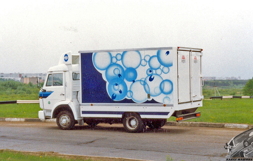 Образец № 1 после монтажа фургона в мае 1996 года