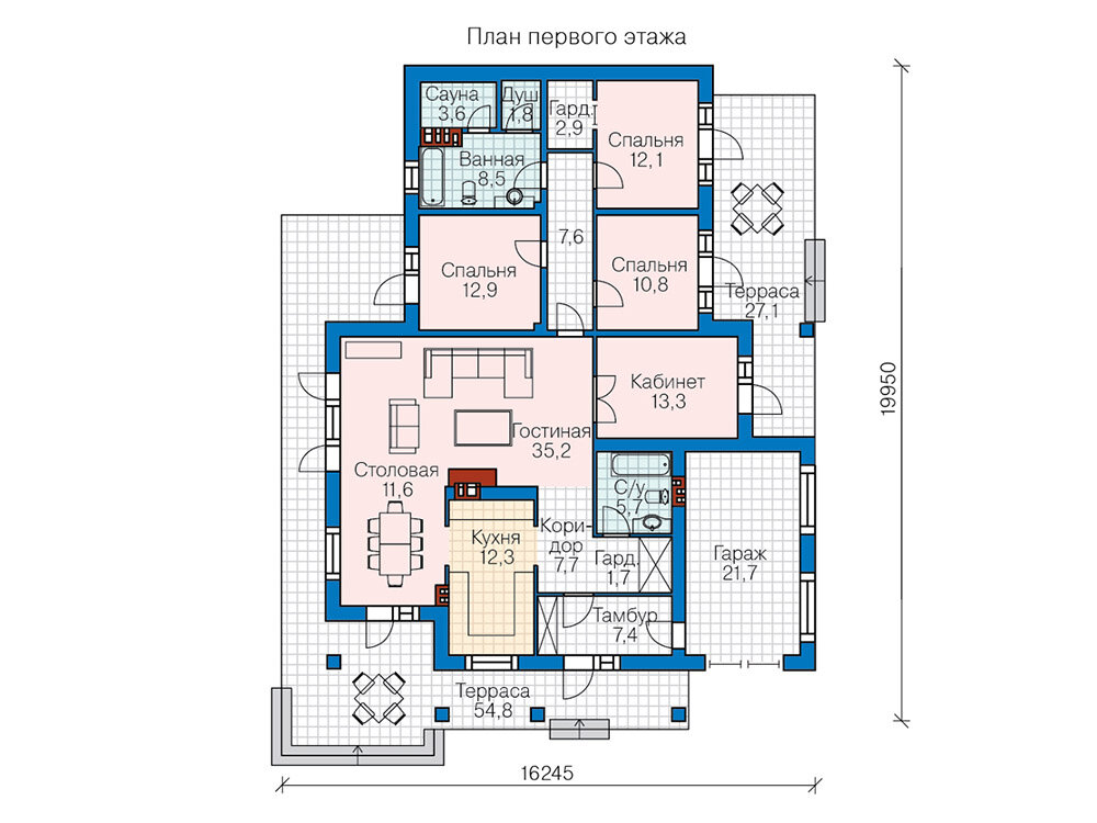 Планировка дома