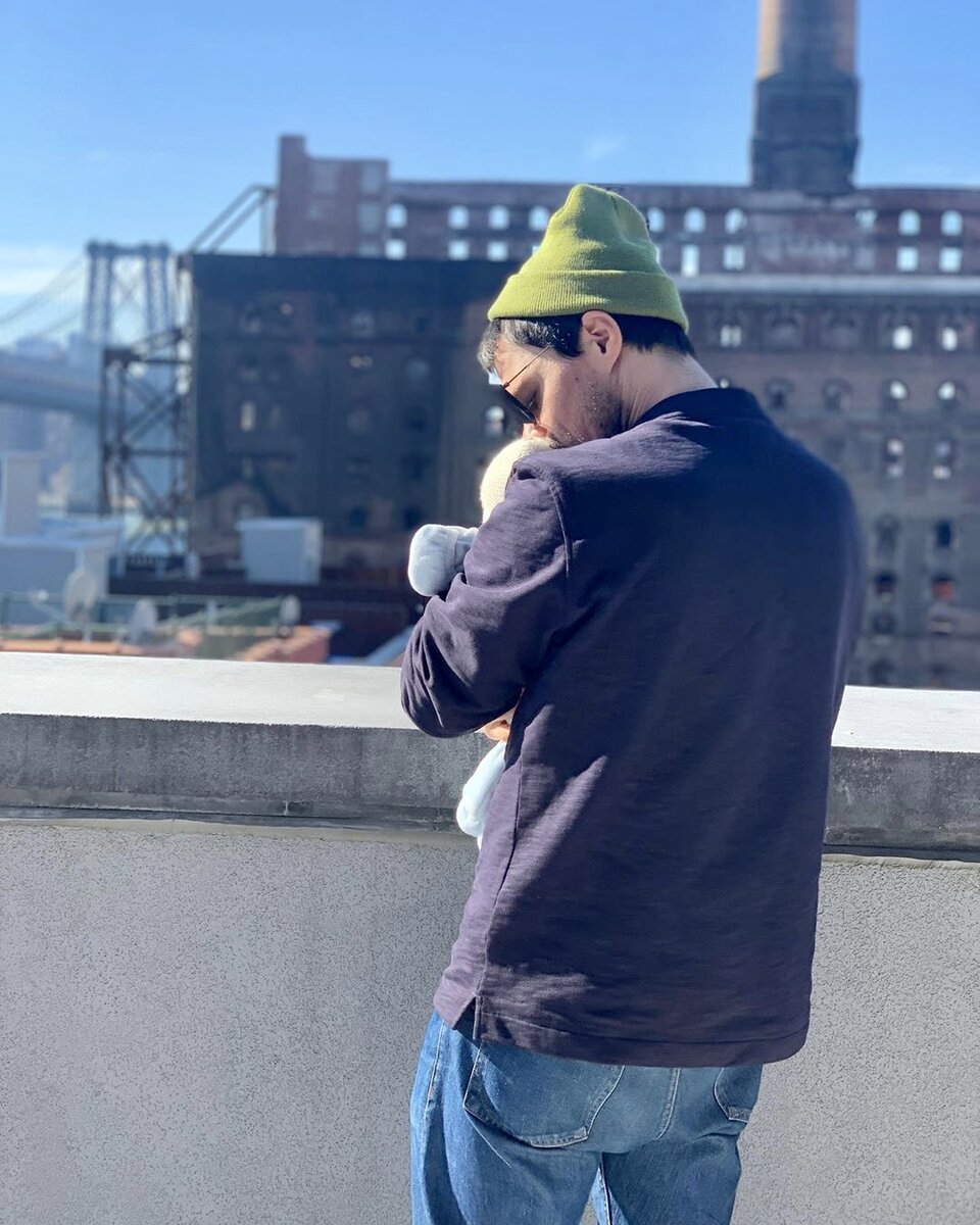 Данила Козловский с дочерью