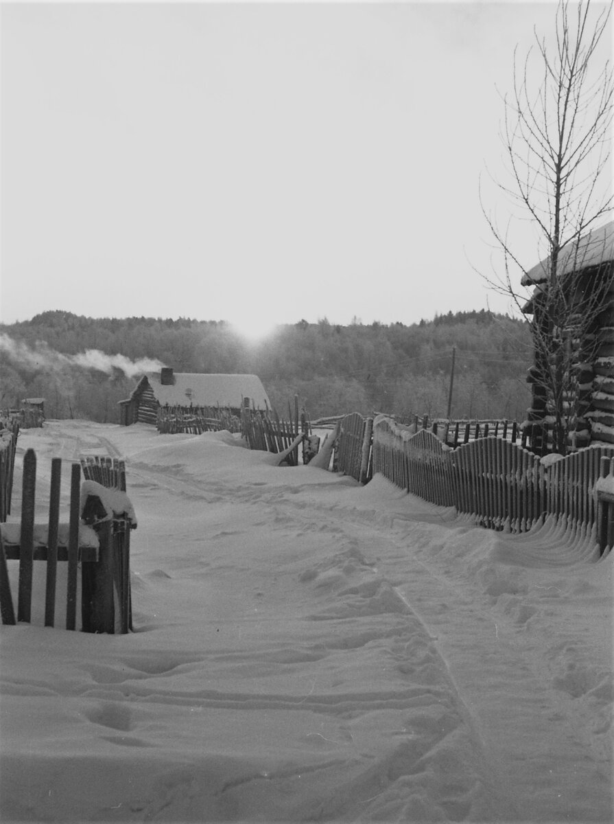 Поселок у Кивача.