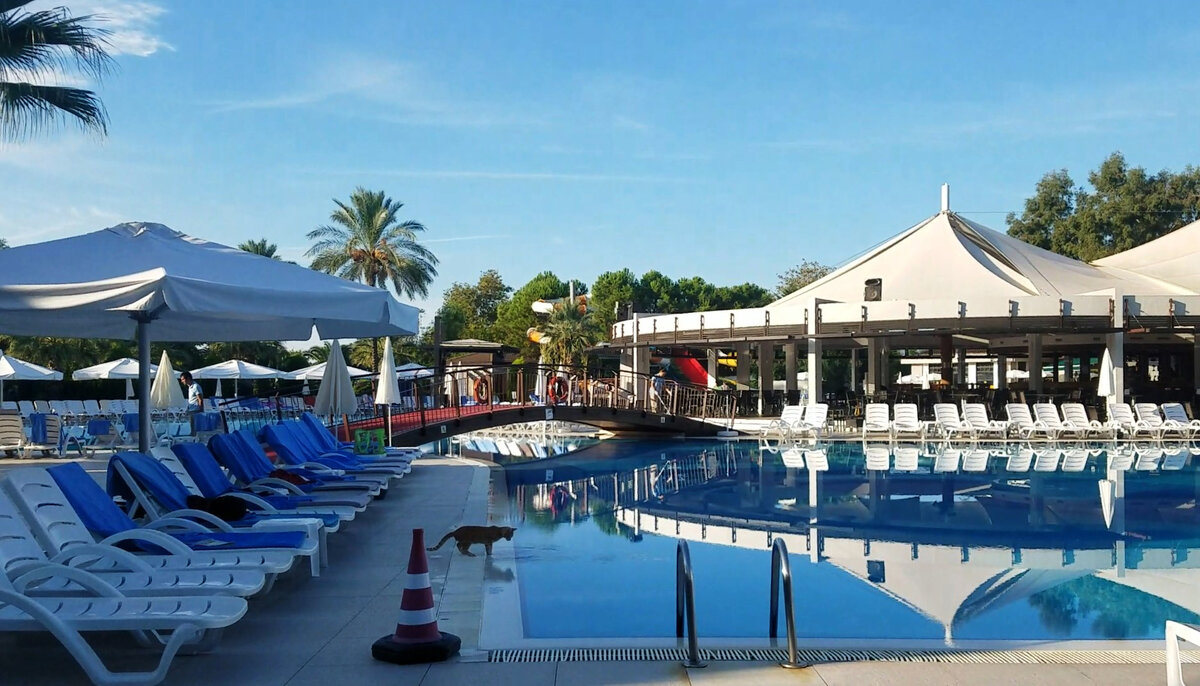 Территория отеля Sunis Elita Beach