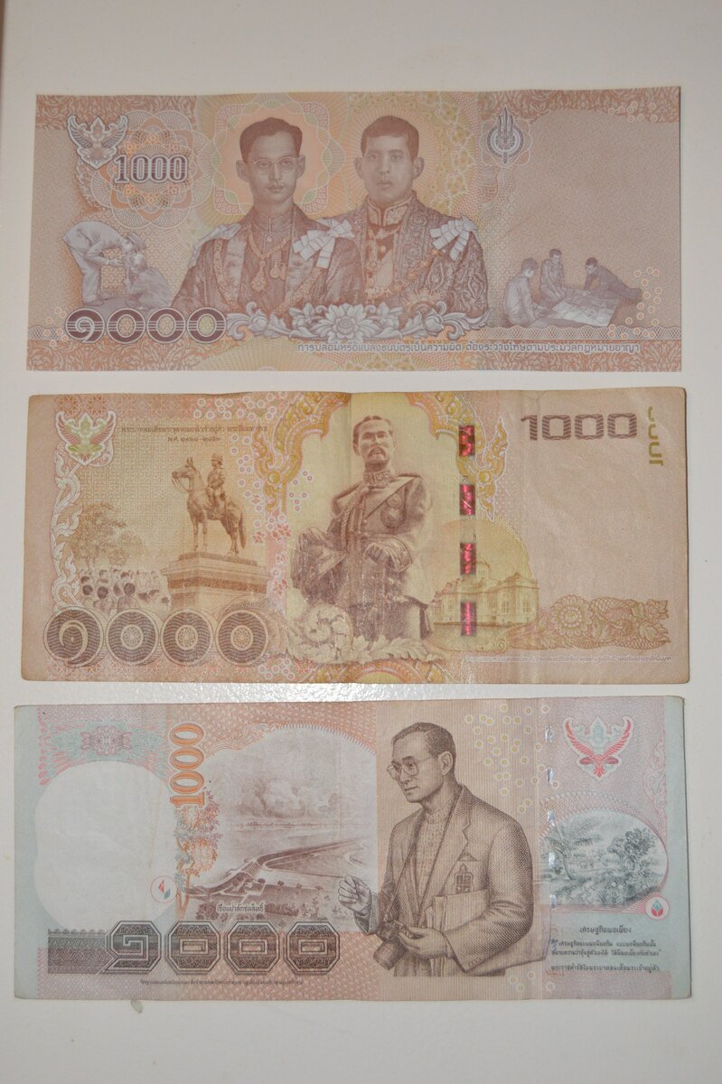 Доллары старого образца в тайланде принимают ли