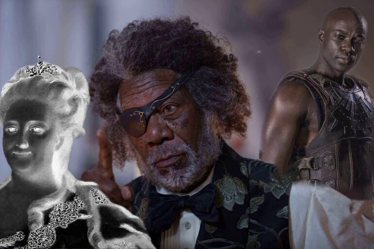 Скоро чернокожие актеры будут играть всех белых персонажей. Вот такое оно черно - белое кино XXI века 