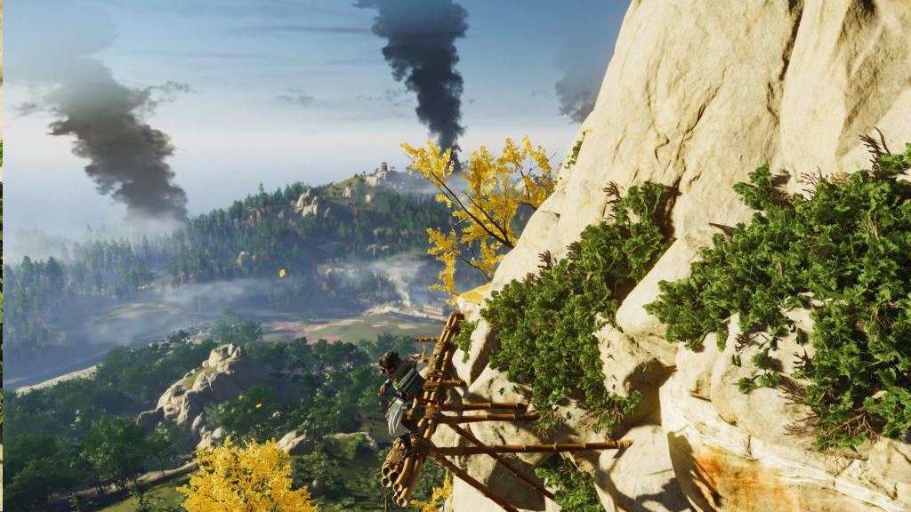 Мир тут огромный, он приглашает игрока разведать каждый уголок