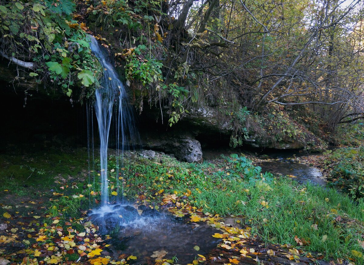 Ершовский водопад Калужская область