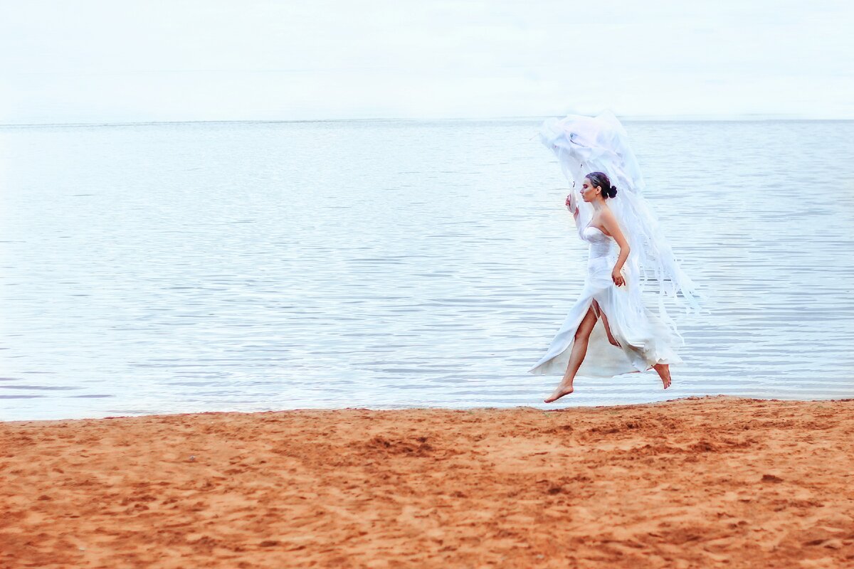 Девушка-медуза. Фото мое