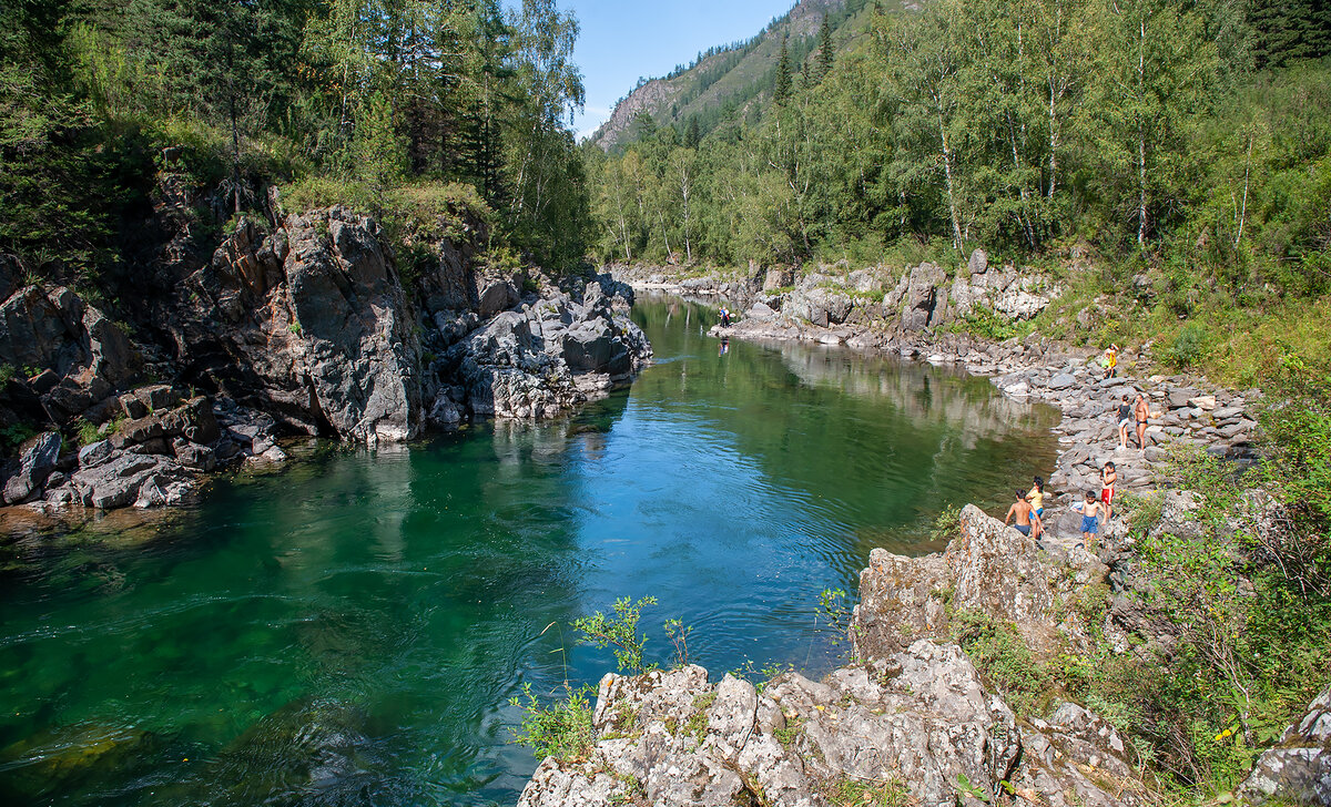 Река Чарыш кумир