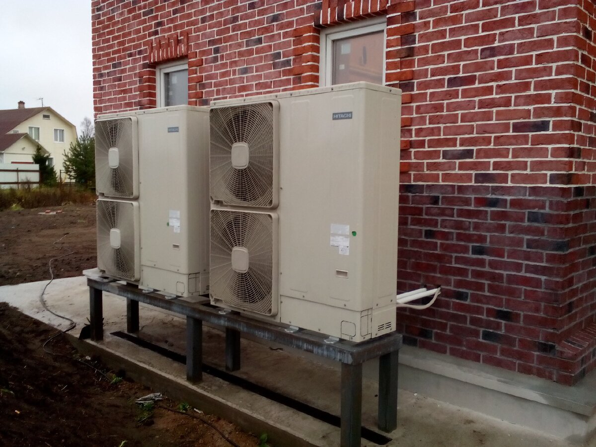 2 тепловых насоса на 3 обьекта