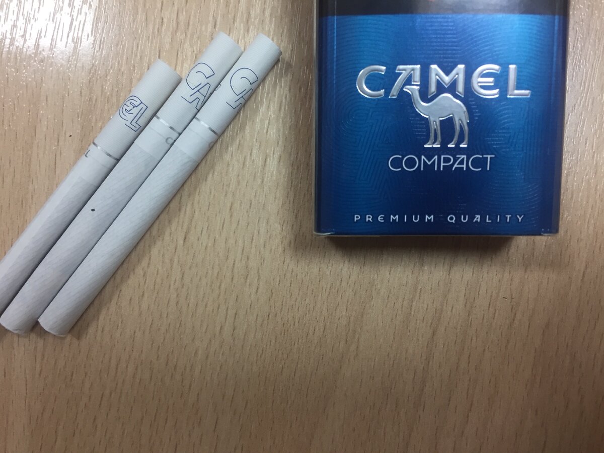 Camel сигареты синие компакт