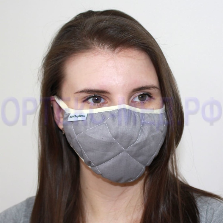 Маска защитная серая